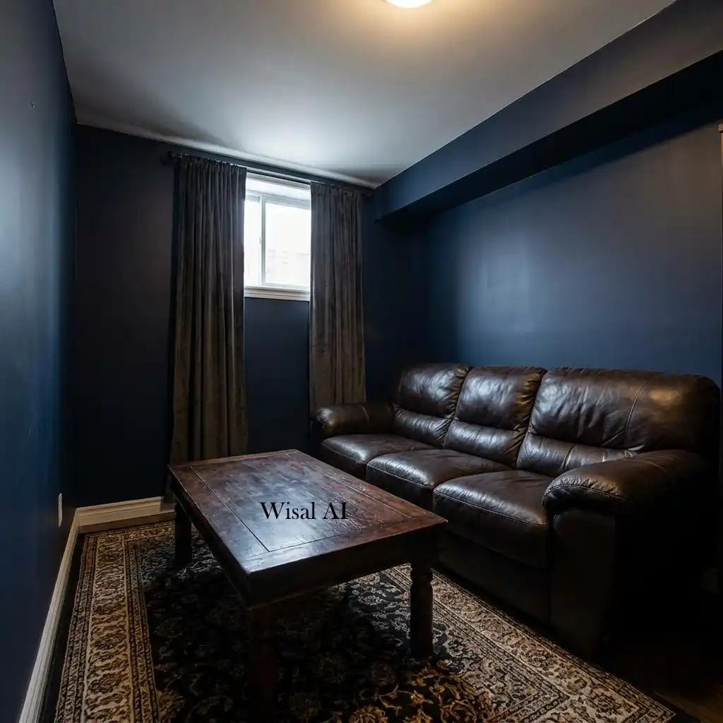 Bright small living room designed with soft neutral colors for a spacious feel.