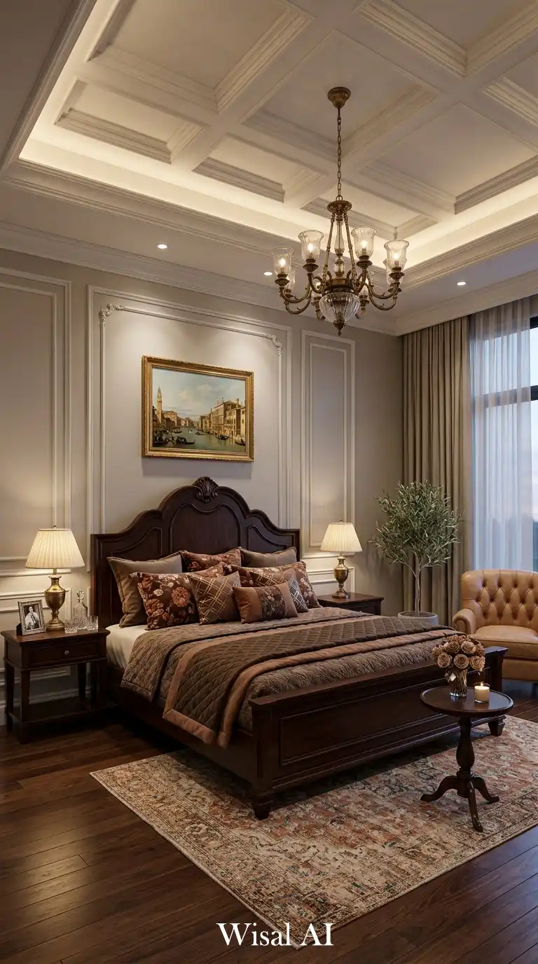 1. The Aristocratic Evening Retreat Classic Bedroom