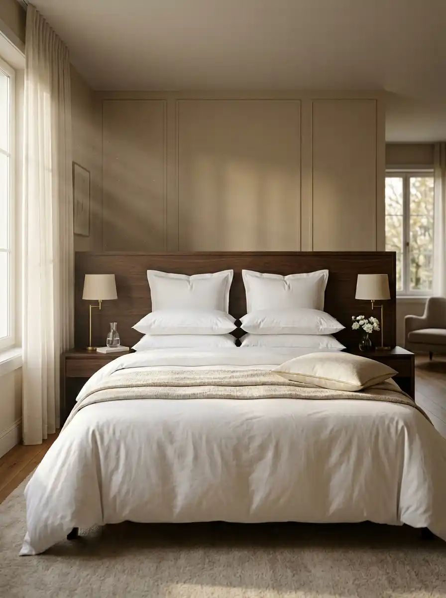 1. The “Hotel Pillow” Trick (Instant Luxury Feel)