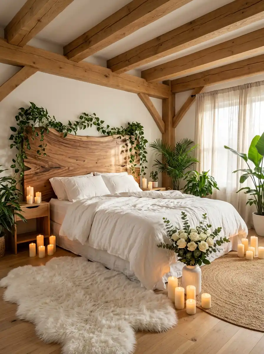 20. The Rustic Retreat: Modern Bedroom Ideas