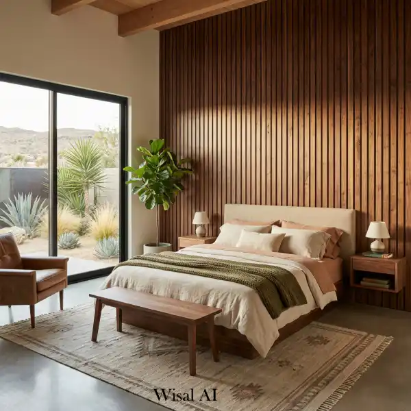 25 Desert Modern Bedroom Ideas That Feel Warm, Earthy, and Luxurious - Interior Design Inspiration | Wisal AI : object Object,object Object,object Object,object Object,object Object,object Object,object Object,object Object,object
