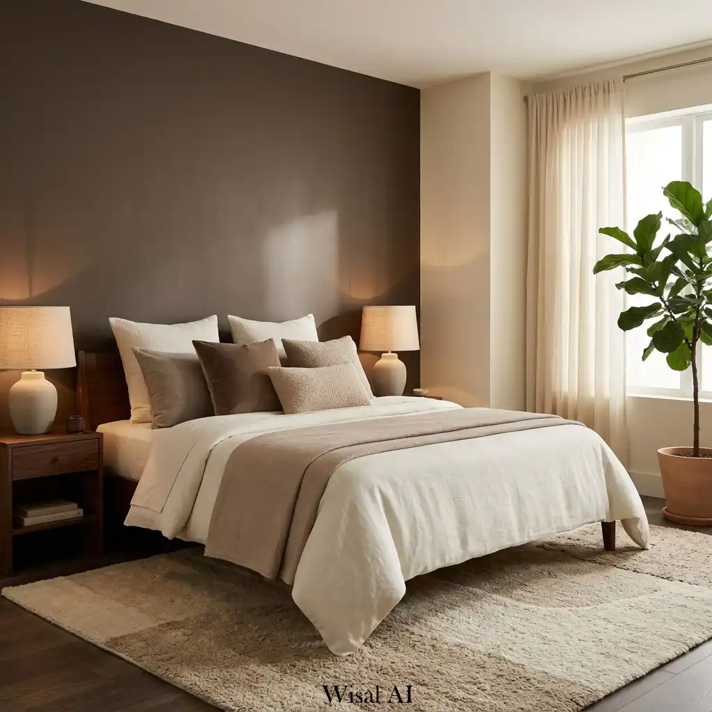 12. Soft Shadow Bedroom with Mocha and Cream Layers