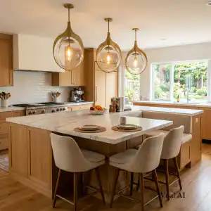 21 Kitchen Island Ideas 2026  with Built-In Seating