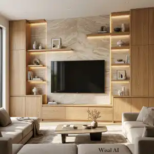 25 Living Room Ideas  2026 with Built-In TV Walls