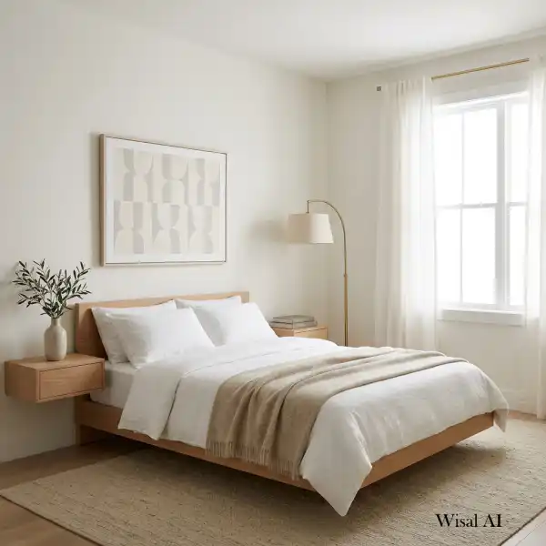 15 Ways to Make a Bedroom Feel More Spacious Without Renovating - Interior Design Inspiration | Wisal AI : object Object,object Object,object Object,object Object,object Object,object Object,object Object,object Object,object