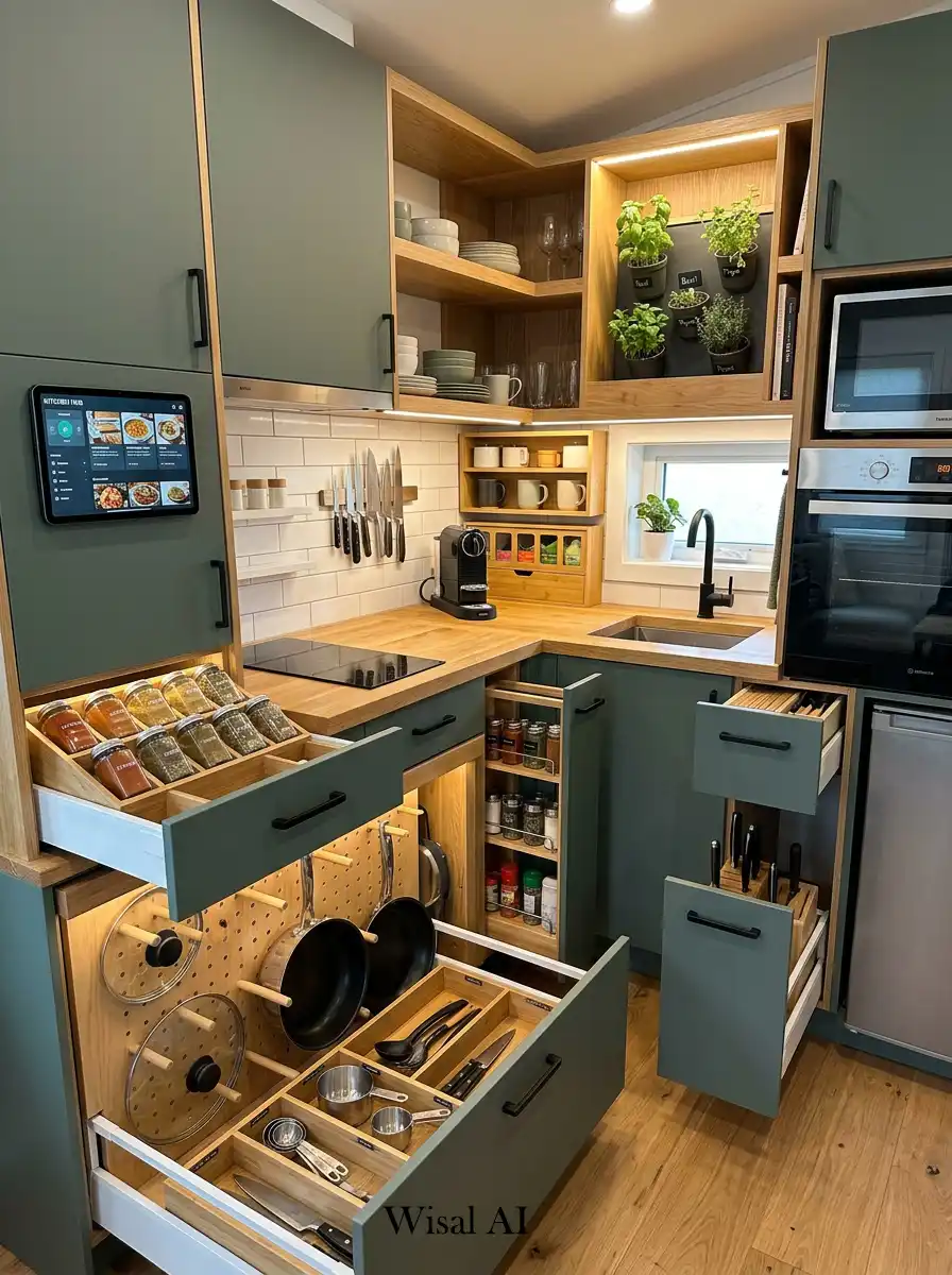 15. Smart Organization Kitchen Idea