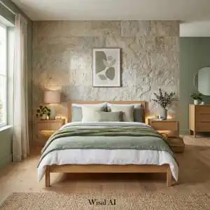 25 Sage Green Bedroom Ideas with White Oak Furniture