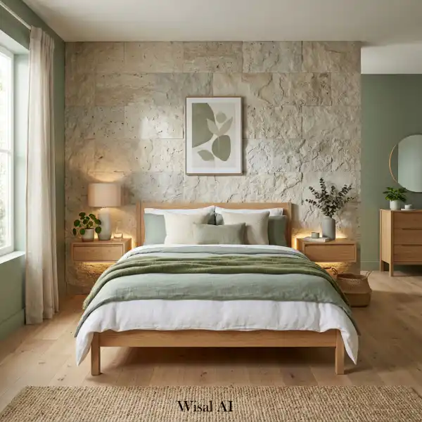 25 Sage Green Bedroom Ideas with White Oak Furniture - Interior Design Inspiration | Wisal AI : object Object,object Object,object Object,object Object,object Object,object Object,object Object,object Object,object