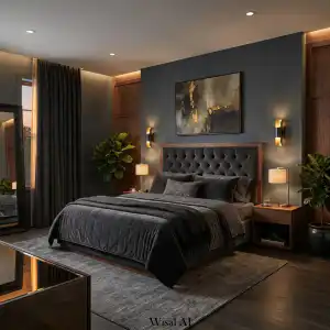 27 Velvet & Walnut Bedroom Ideas for a Sophisticated European Retreat