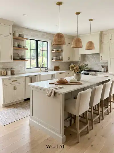 18 Neutral Kitchen Color Ideas 2026  for a Soft Minimal Look