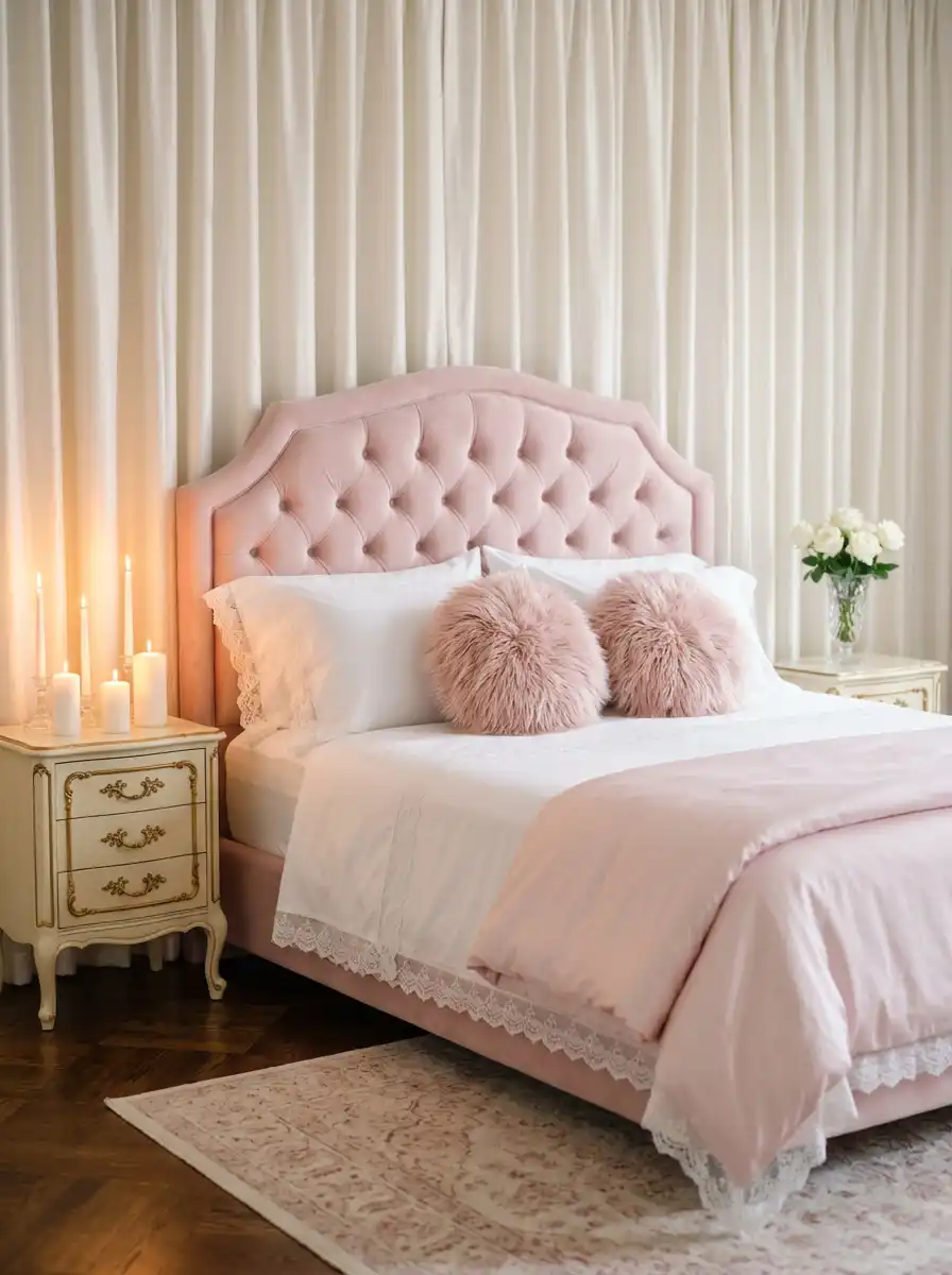 12. Candlelit Serenity: Modern Bedroom Ideas for Couples