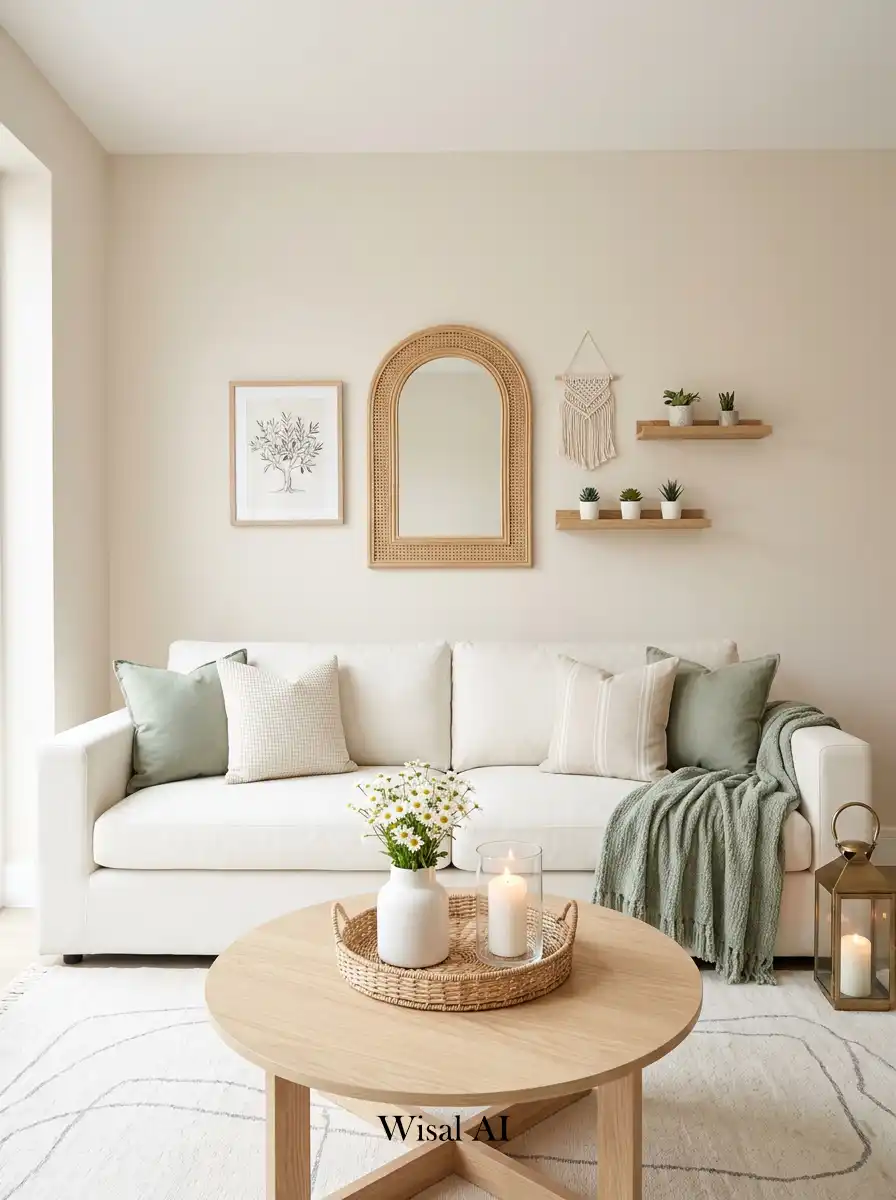 2. Minimalist Harmony and Elegance for Your Living Space