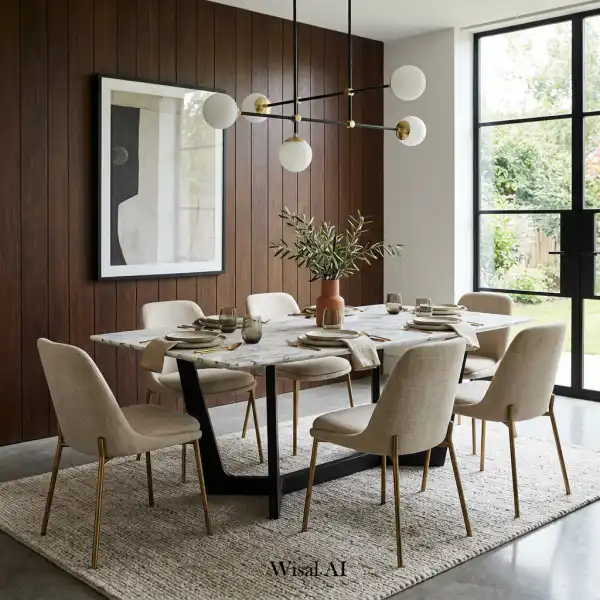 25 Modern Dining Room Ideas 2026 for Elegant Entertaining - Interior Design Inspiration | Wisal AI : object Object,object Object,object Object,object Object,object Object,object Object,object Object,object Object,object