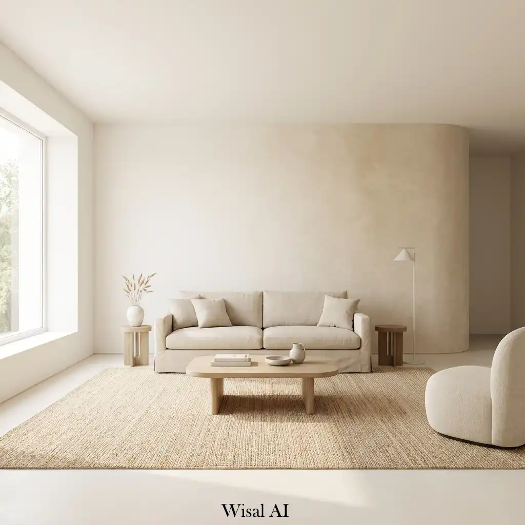 Subtle color transition palette in elegant spring design.
