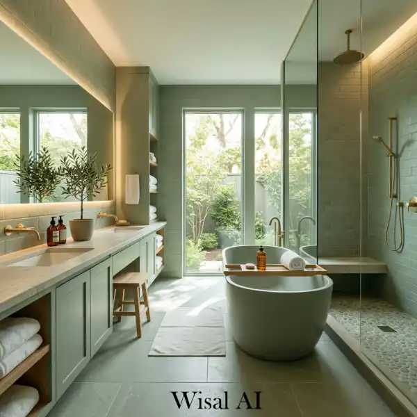 20 Sage Green Bathroom Ideas 2026 for a Calm Natural Spa Feel - Interior Design Inspiration | Wisal AI : object Object,object Object,object Object,object Object,object Object,object Object,object Object,object Object,object