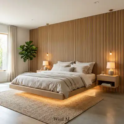 25 Bedroom Ideas 2026  with Wood Slat Accent Walls