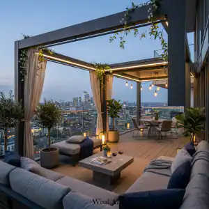 30 Balcony Ideas 2026  with Stunning City Views