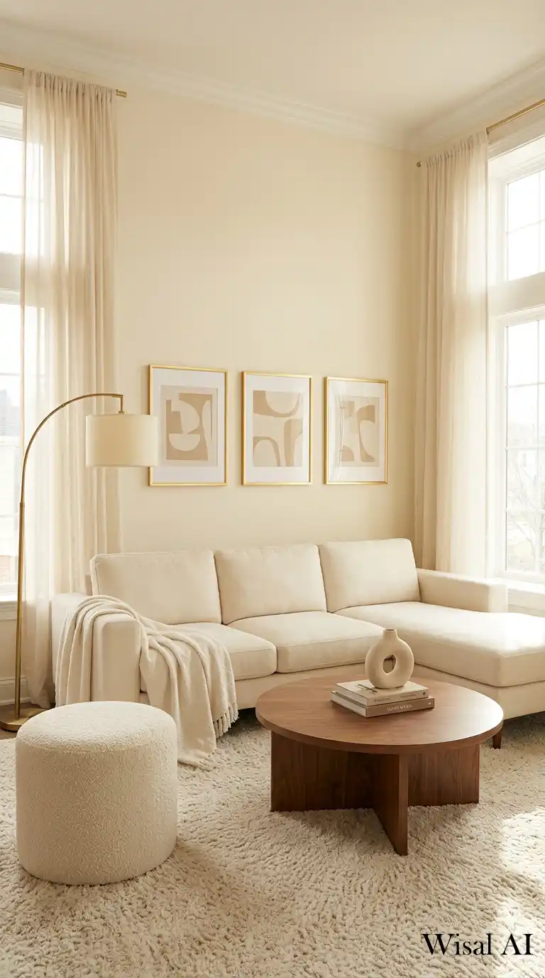 4. The Sun-Drenched Gallery Living Room