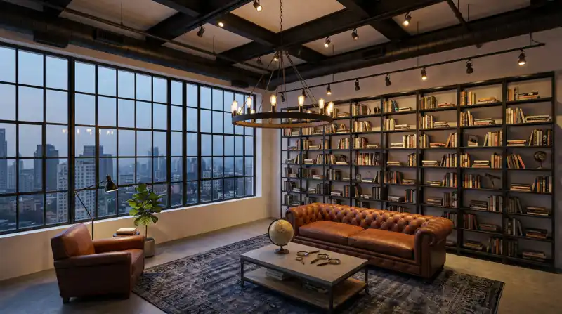 27 Moody Industrial Living Room Secrets for a Cozy yet Edgy Sanctuary 2026 Design Inspiration