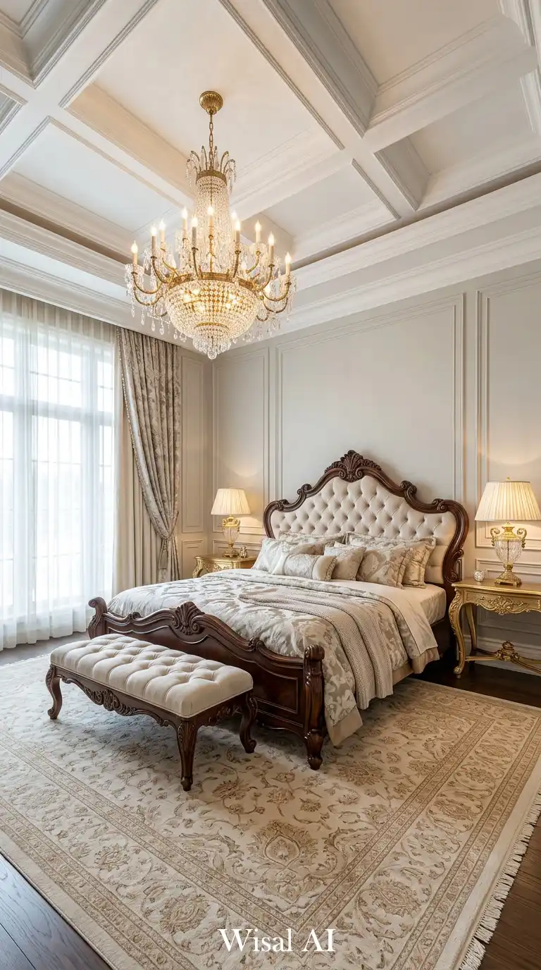4. The Palatial Light Oasis (Classic Bedroom)