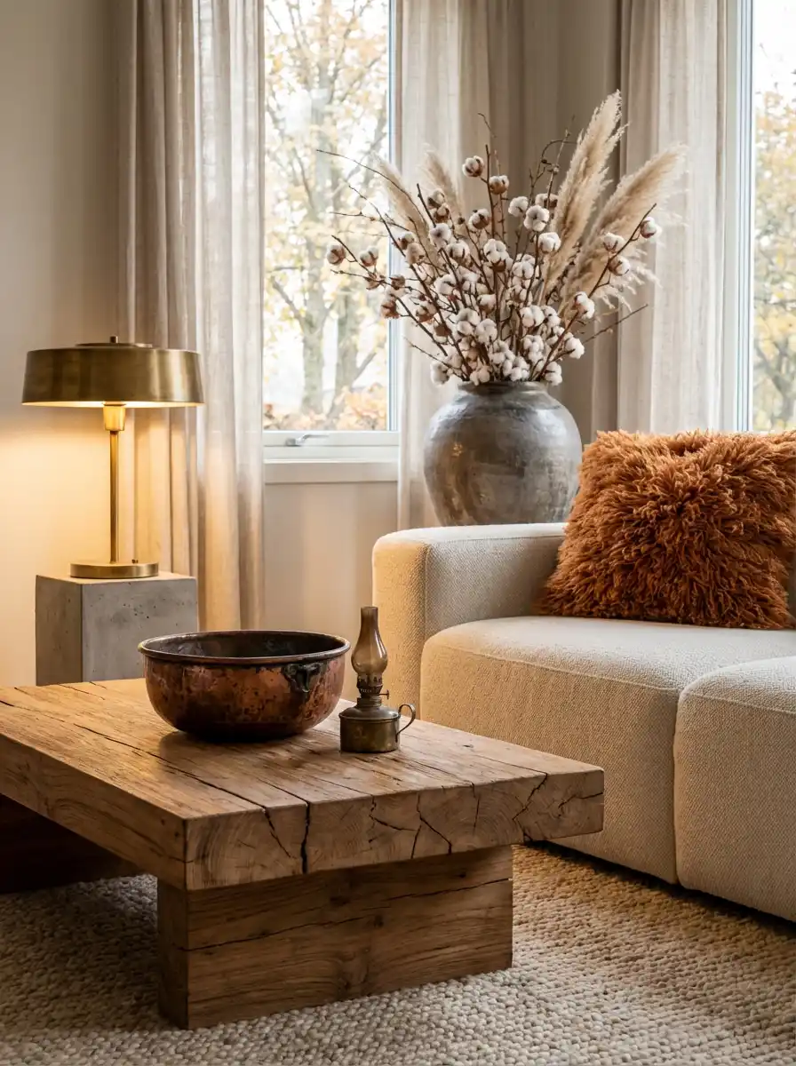 4. Wabi-Sabi and the Art of Imperfection: Stunning Living Room Idea