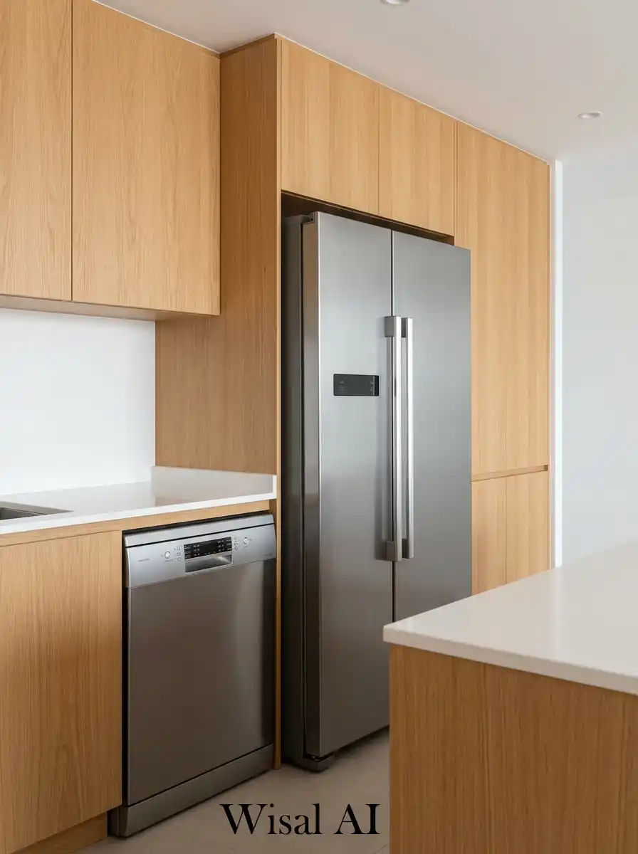 5. Integrated appliances inside sleek kitchen cabinetry