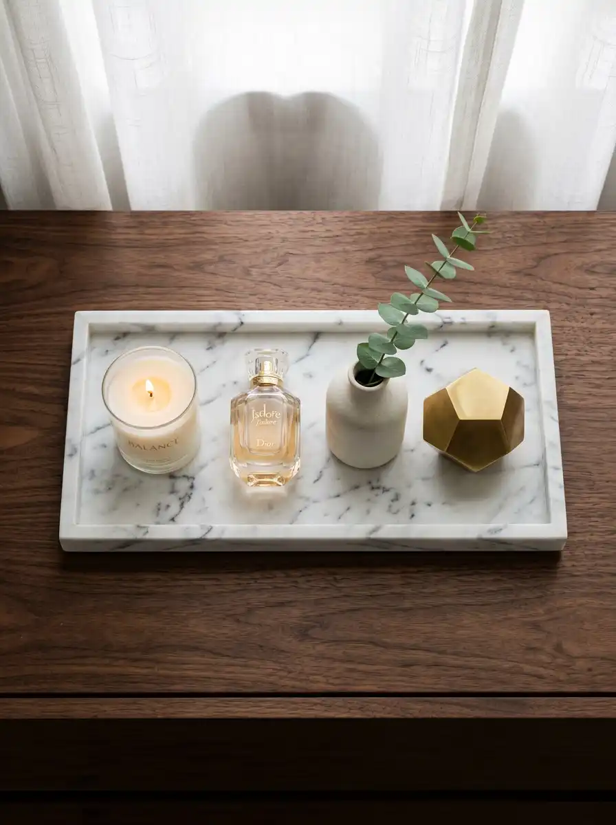 5. The “Styled Mess” Tray Trick