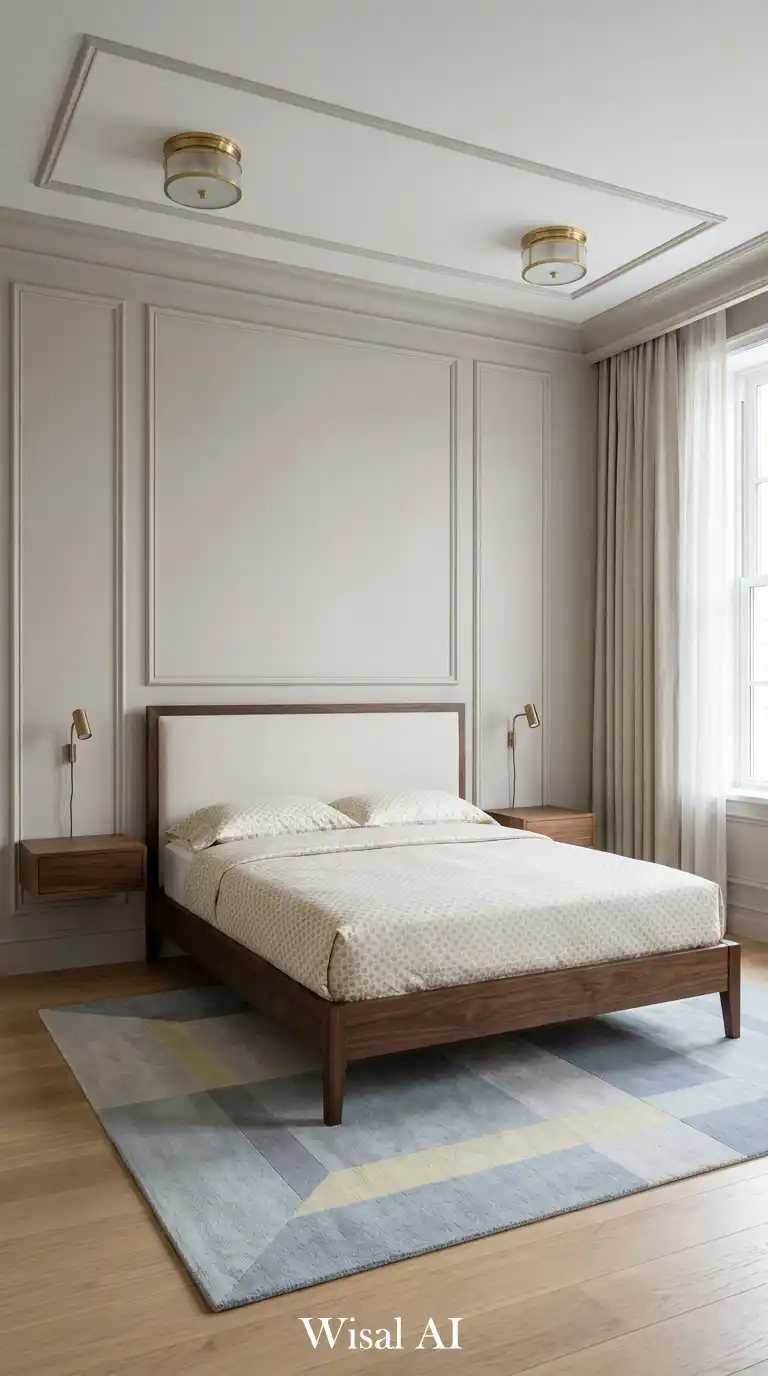 6. Minimalist Architectural Classic Bedroom