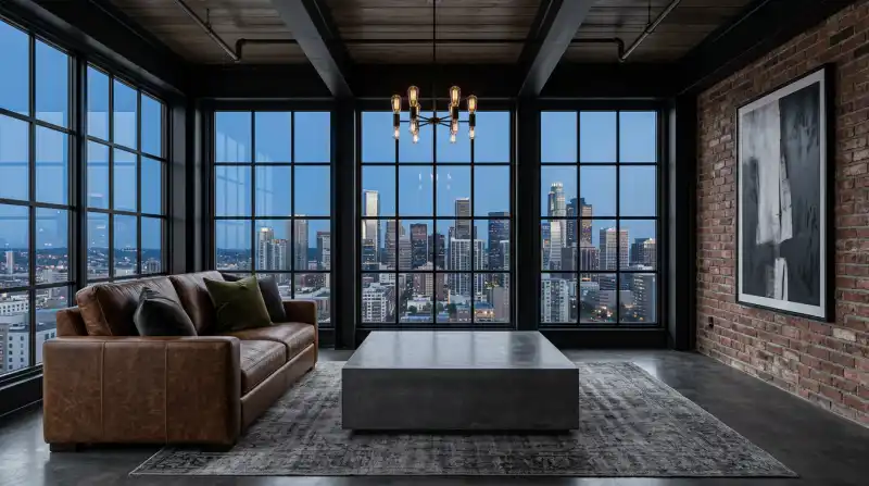 27 Moody Industrial Living Room Secrets for a Cozy yet Edgy Sanctuary 2026 Design Inspiration