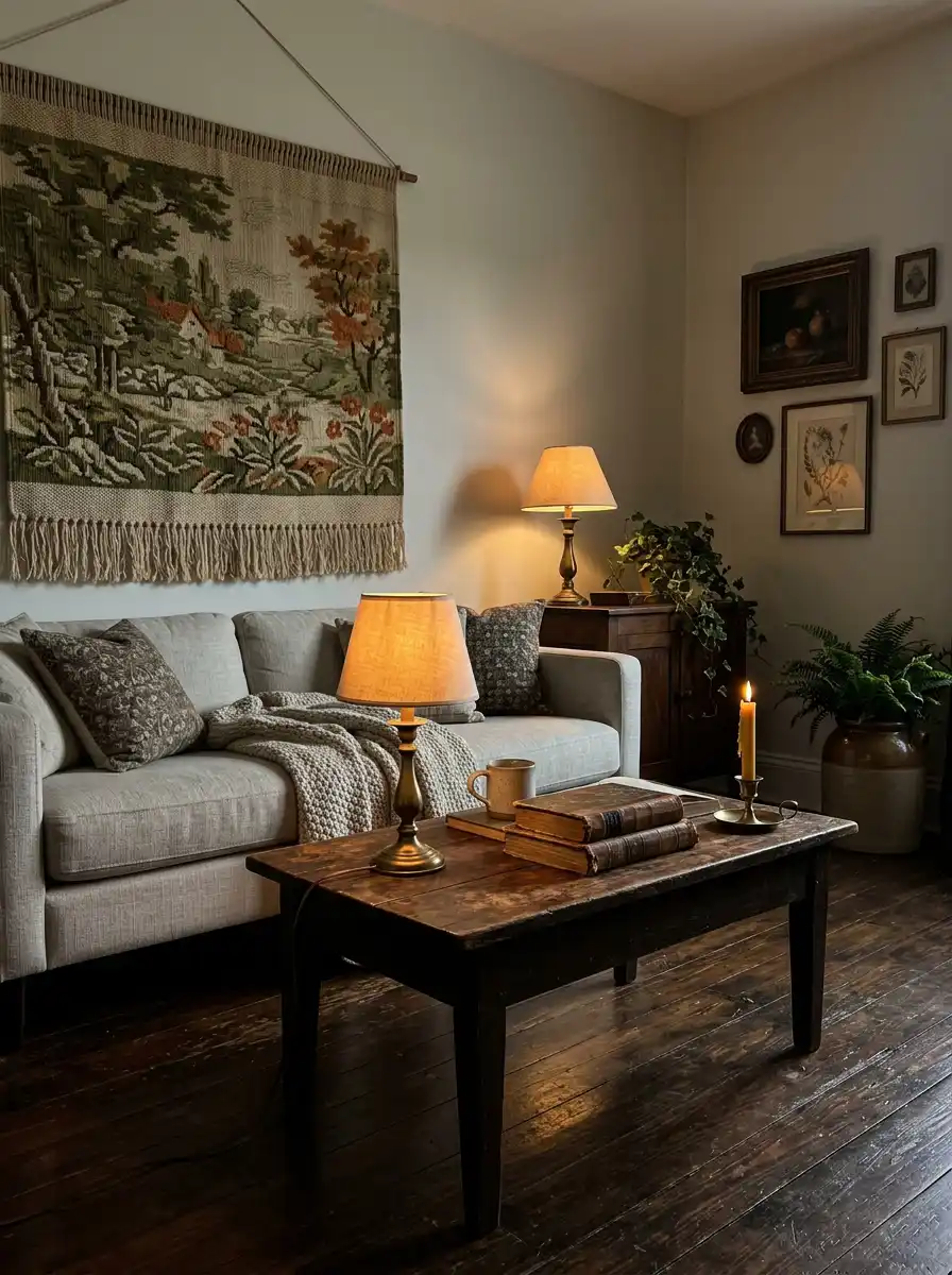 8. Narrative Decor and The Moody Farmhouse Living Room