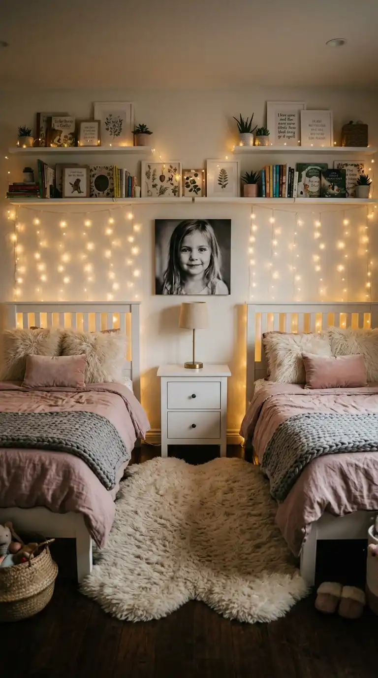 8. The Fairy-Light Loft: Luxury Children Bedroom Ideas