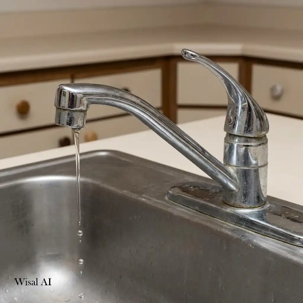 Elegant kitchen featuring a designer pull-down faucet with coordinated premium finishes.