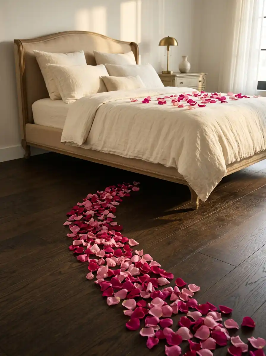 9. Floral Pathways: Modern Bedroom Ideas for Occasions