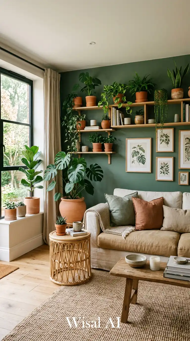 18 Biophilic Living Room Ideas Designers Swear By in 2026