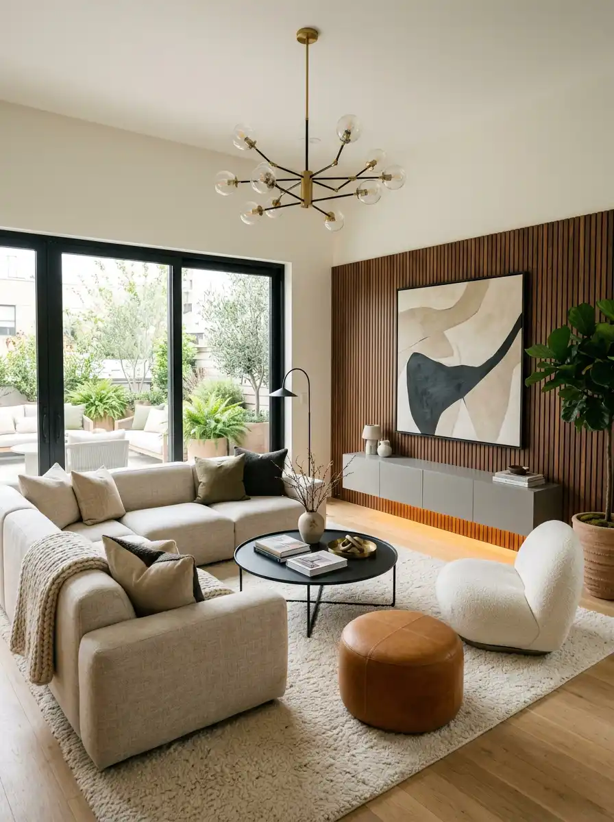 Luxury Organic Modern Living Idea: The Wabi-Sabi Driftwood Hall - Luxury Organic Modern Living Idea: The Fiber Art Atelier