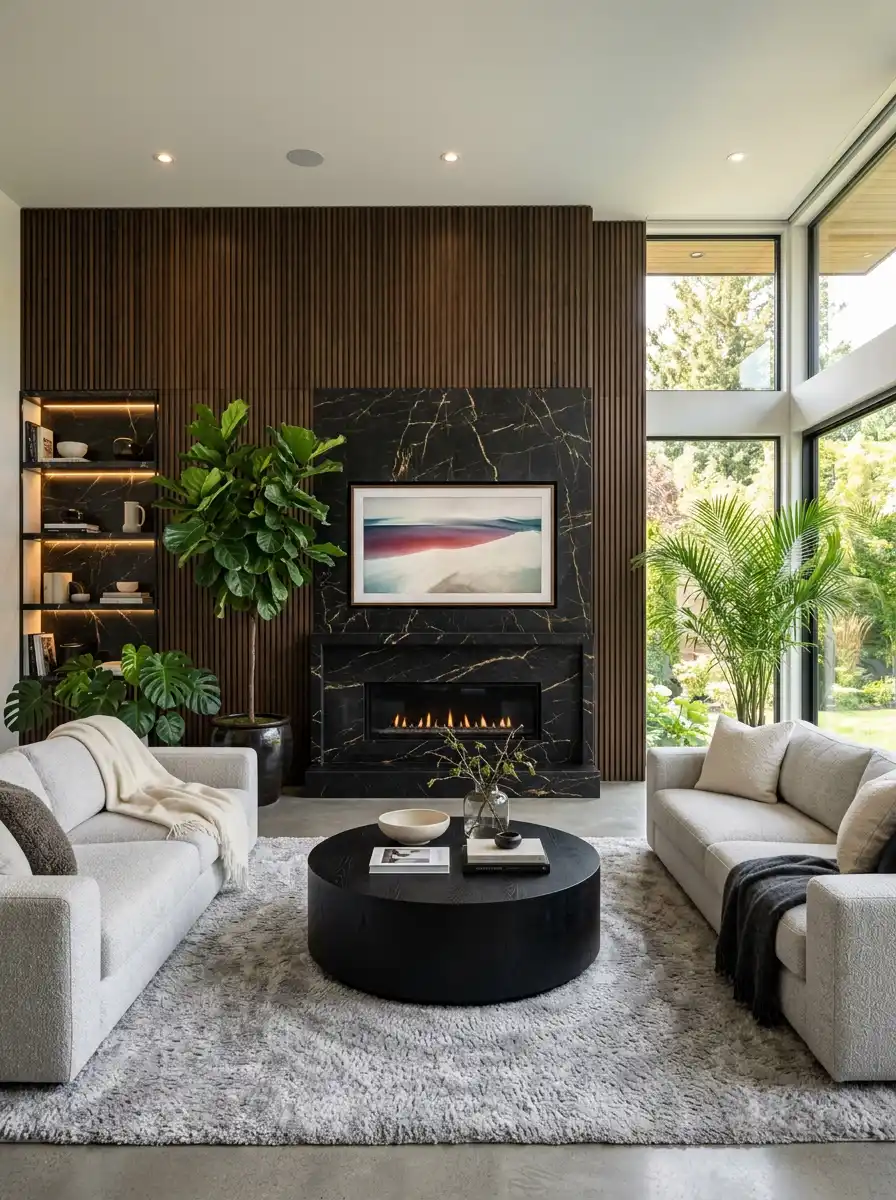 Luxury Organic Modern Living Idea: The Fiber Art Atelier -  Luxury Organic Modern Living Idea: The Velvet Sunset Gallery