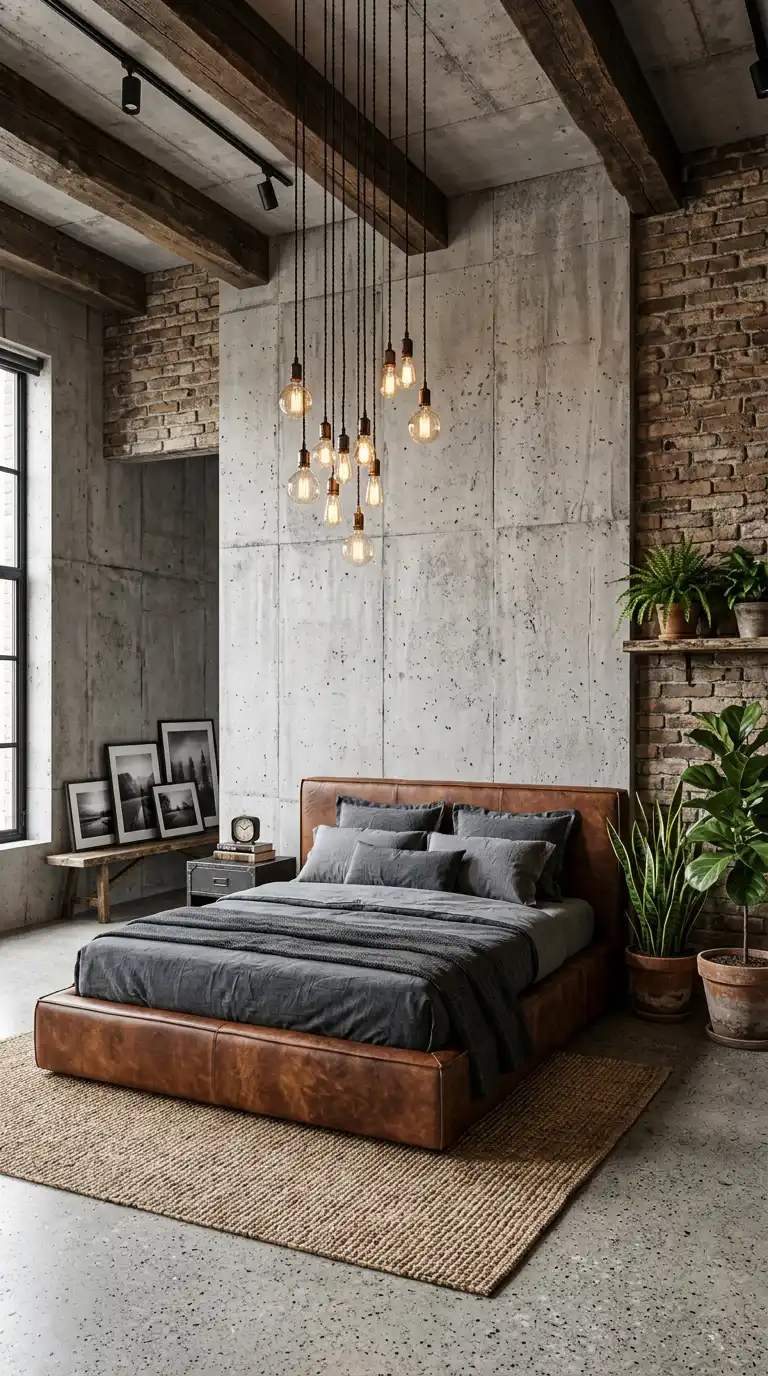 30 Industrial Bedroom Ideas for 2026: Finding Beauty in the Unfinished Design Inspiration
