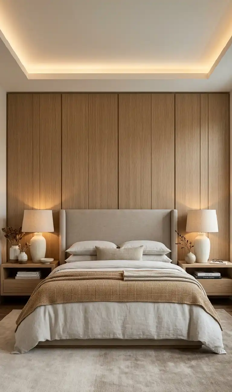 22 Luxury Modern Bedroom Ideas: Mastering the Dialogue Between Structural Volume and Tactile Warmth in 2026 - LUXURY MODERN BEDROOM DESIGN: THE CURATED SYMMETRY & TACTILE WARMTH