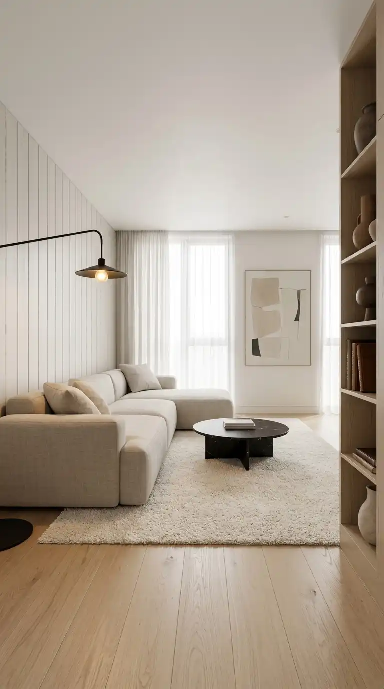 The Multi-Functional Open Studio Living Room