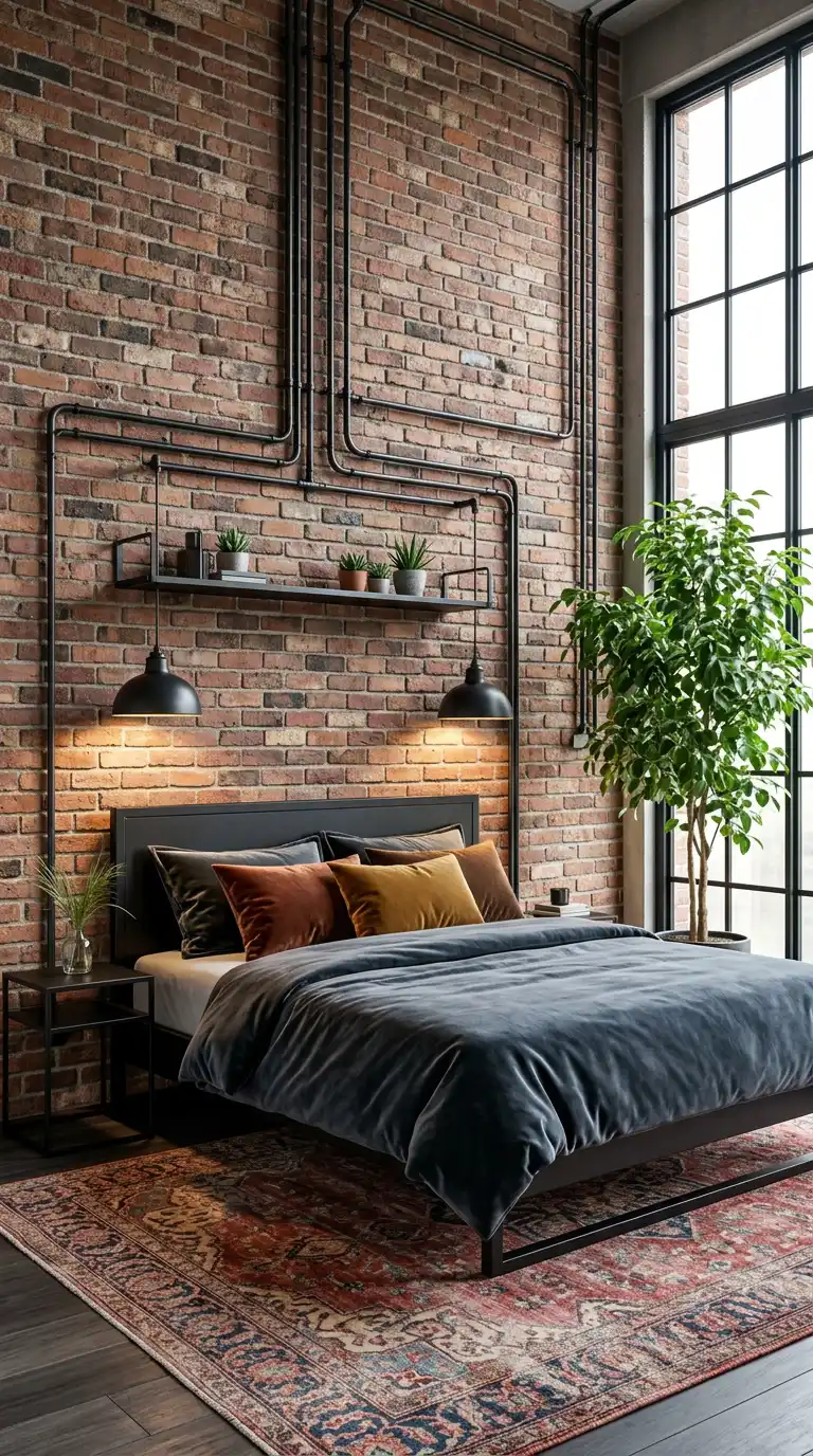 30 Industrial Bedroom Ideas for 2026: Finding Beauty in the Unfinished Design Inspiration