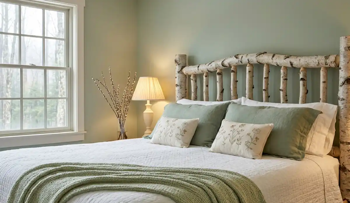 Organic Modern Bedroom: The Stone and Timber Retreat - Organic Modern Bedroom: The Sculptural Woodland Sanctuary