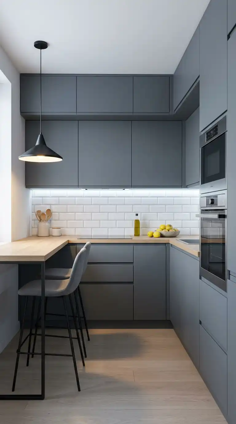 The L-Shaped Kitchen: Sleek Efficiency