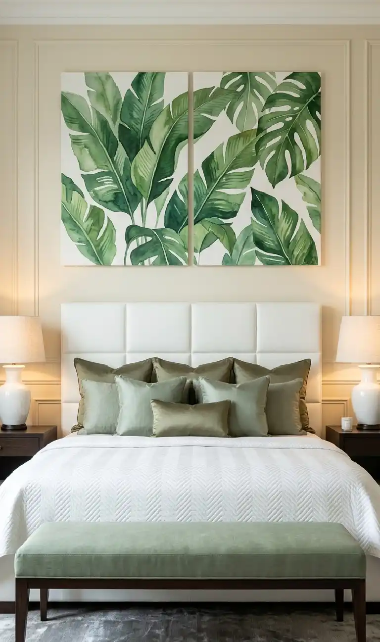Organic Modern Bedroom: The Mediterranean Orchard - Organic Modern Bedroom: The Verdant Luxury Suite