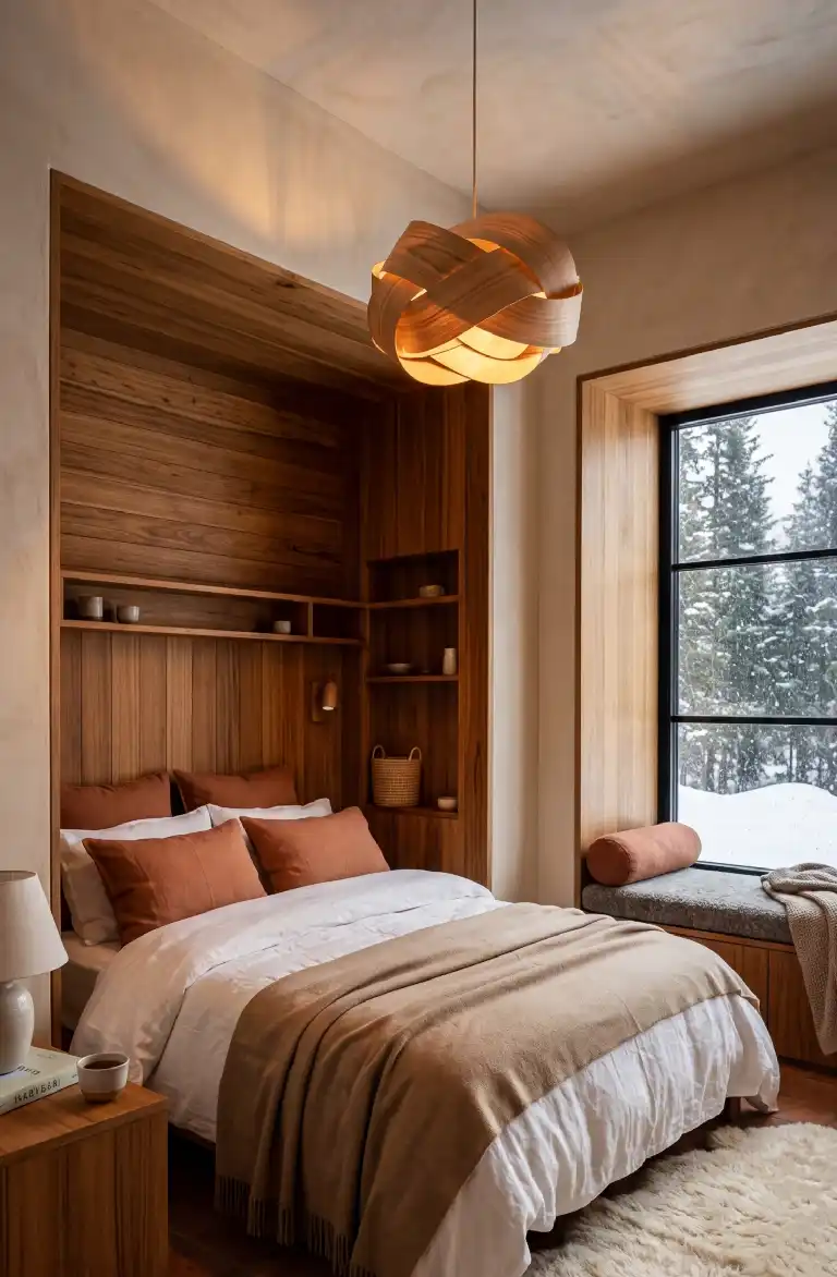 25 Best Japandi Bedroom Ideas to Transform Your Space into a Serene Sanctuary - The Terracotta & Teak Warmth