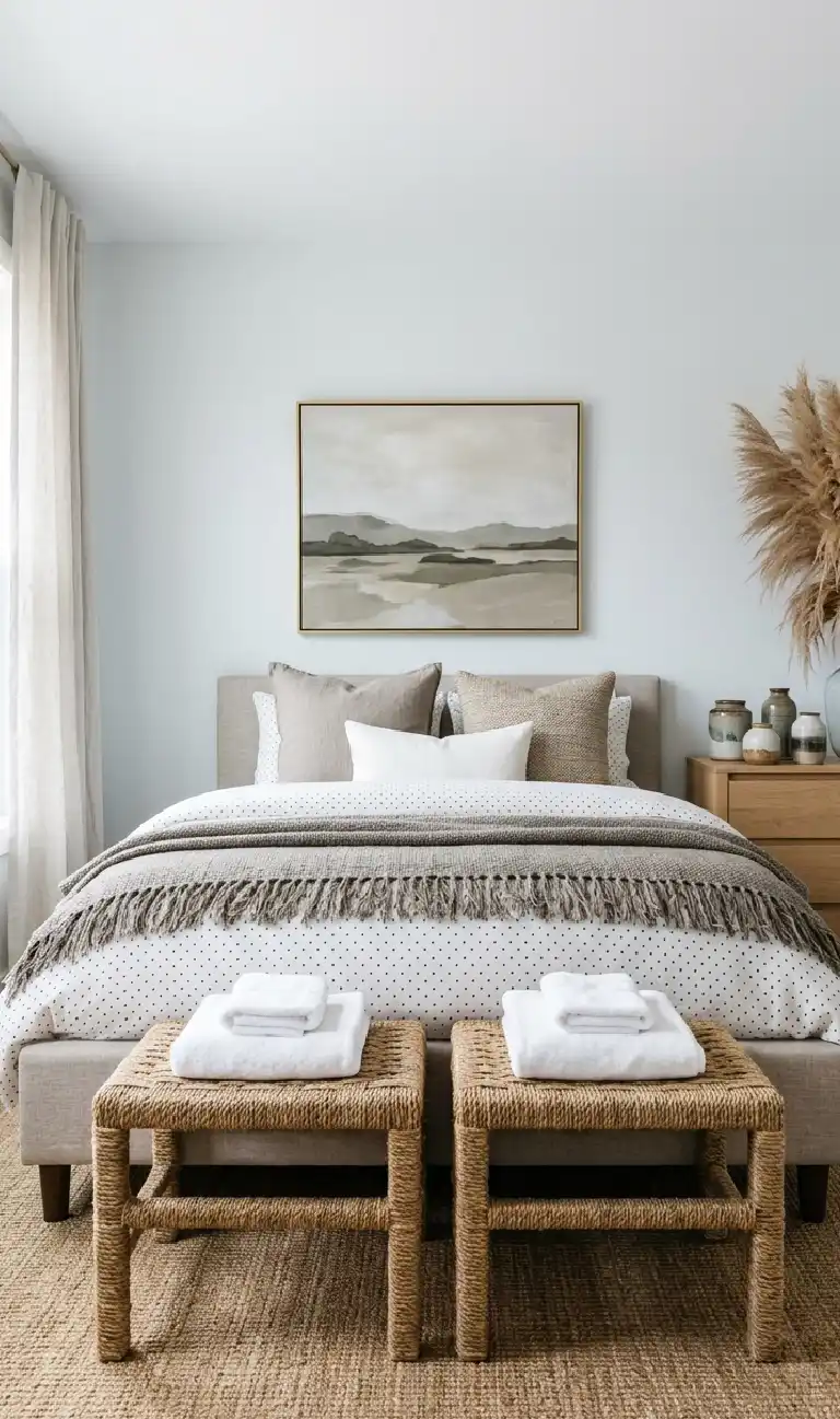 Organic Modern Bedroom: The Verdant Luxury Suite -  Organic Modern Bedroom: The Textural Tonal Haven