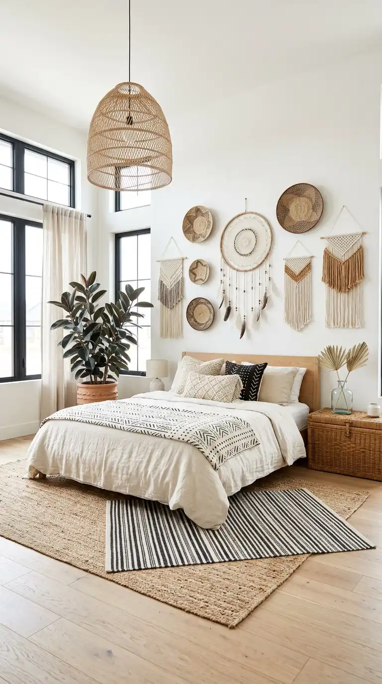 Elegant BOHO Bedroom Idea: The Eclectic Tassel & Ivy Suite - Elegant BOHO Bedroom Idea: The Dreamcatcher & Woven Gallery