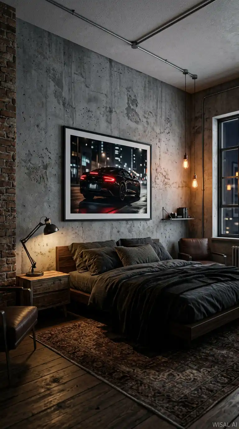 30 Industrial Bedroom Ideas for 2026: Finding Beauty in the Unfinished Design Inspiration