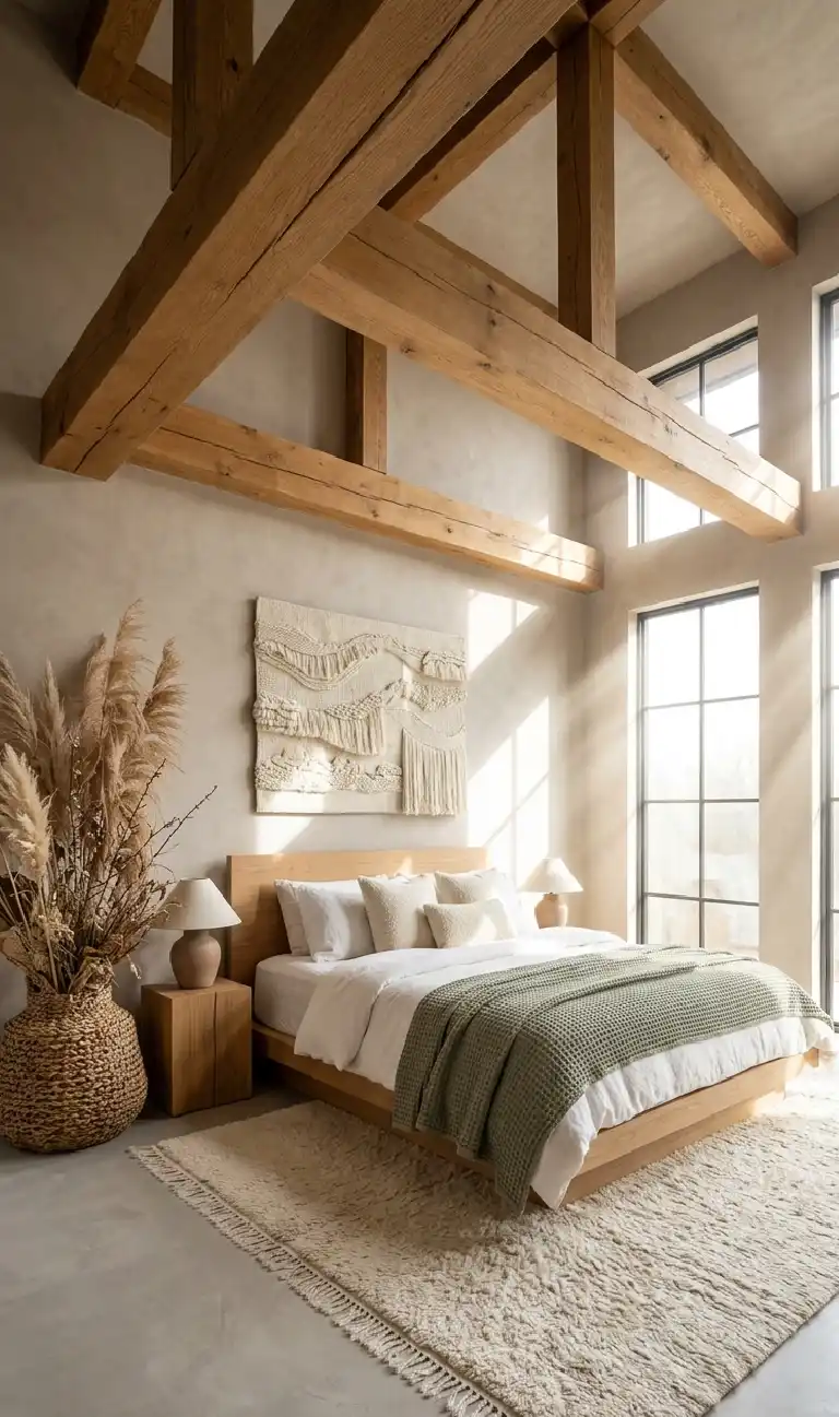 Organic Modern Bedroom: The Sage & Oak Gallery - Organic Modern Bedroom: The Sun-Drenched Earth Suite