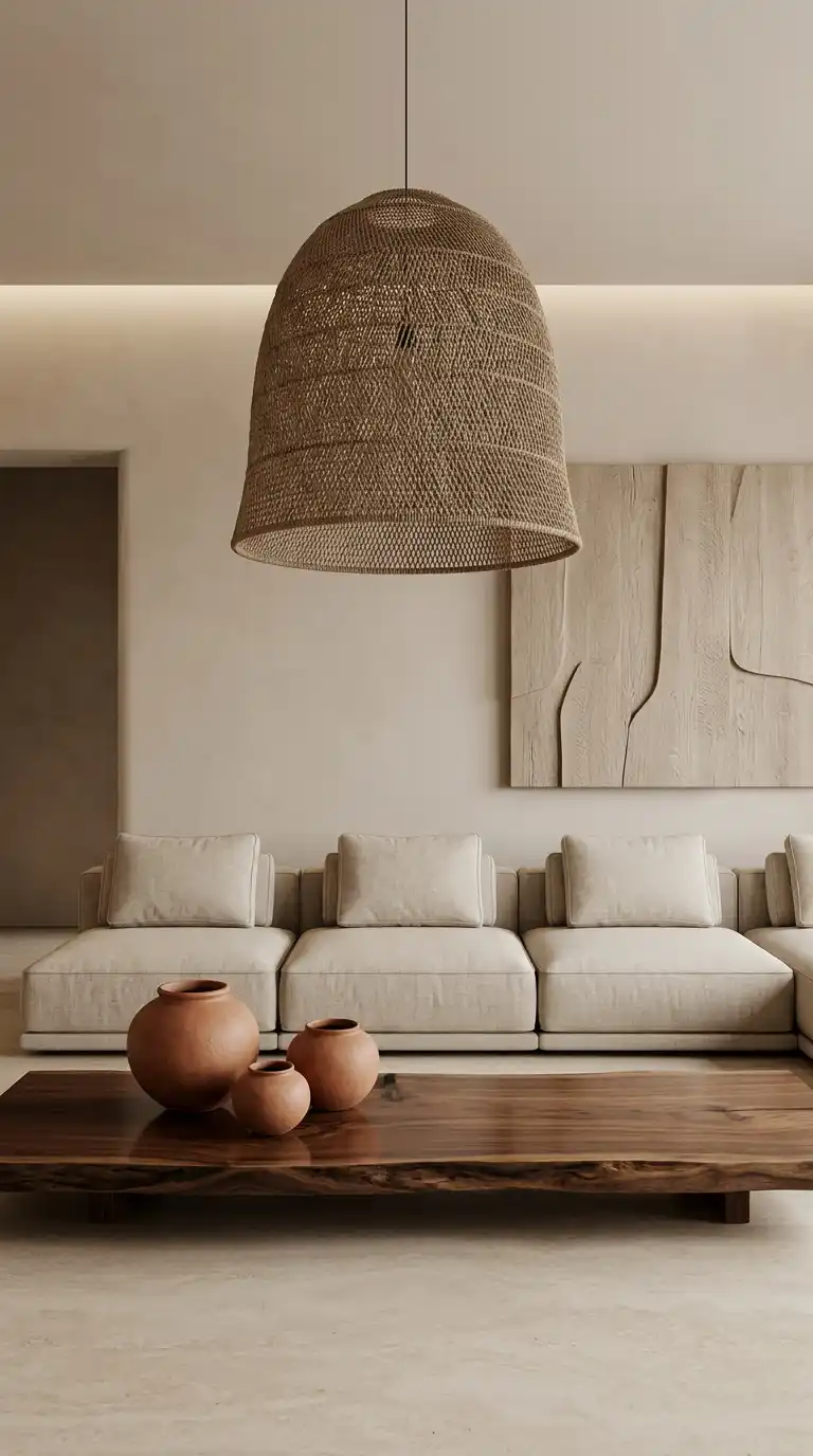 13. The Sculptural Harmony Hub: Organic Geometry