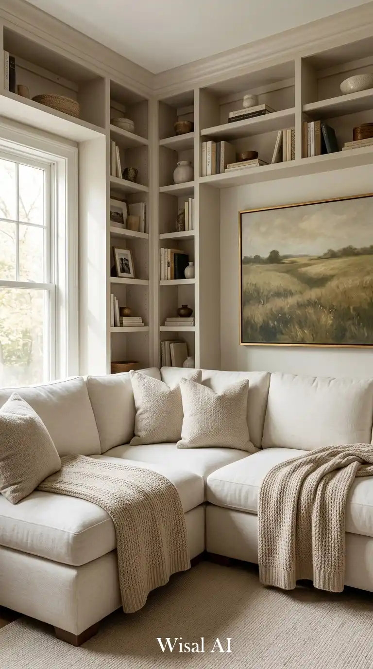 Built-in Brilliance: A Smart Modern Sofas Idea for Readers